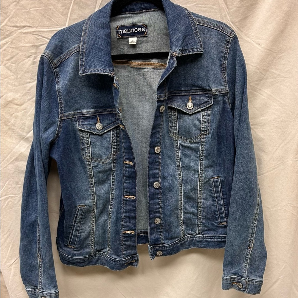Maurices Classic Blue Jean Jacket